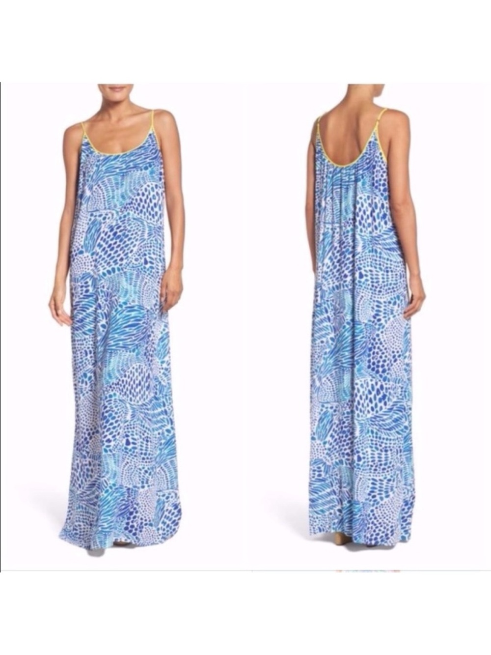 Lilly Pulitzer Kendra Maxi Dress L/XL - Picture 3 of 7